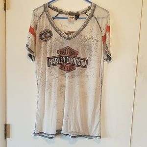 Harley-Davidson burnout tee